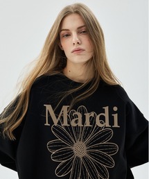 SWEATSHIRT FLOWERMARDI / スウェットシャツ フラワーマルディ