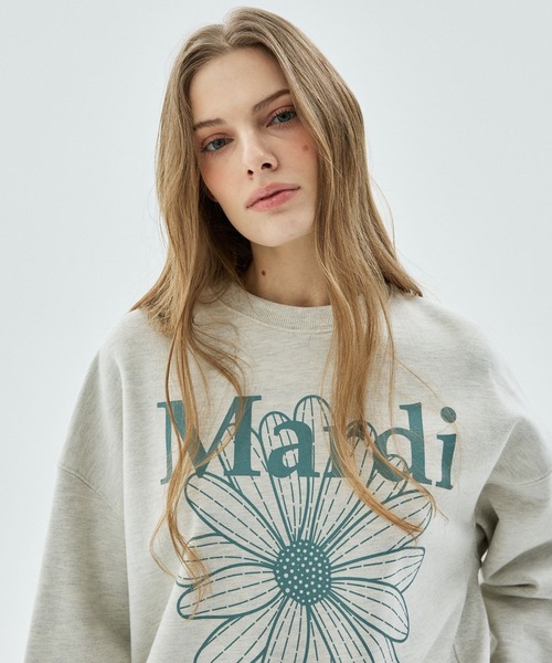 SWEATSHIRT FLOWERMARDI スウェットシャツ フラワーマルディ SWEATSHIRT FLOWERMARDI / スウェットシャツ フラワーマルディ