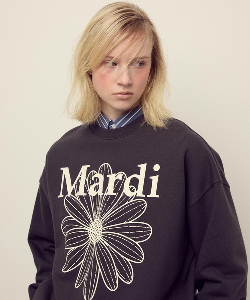 SWEATSHIRT FLOWERMARDI / スウェットシャツ フラワーマルディ