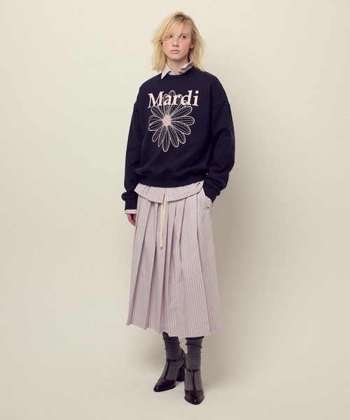 SWEATSHIRT FLOWERMARDI / スウェットシャツ フラワーマルディ