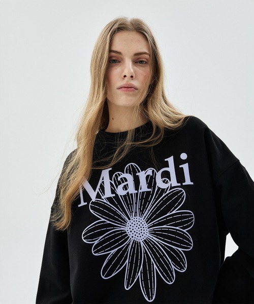 SWEATSHIRT FLOWERMARDI スウェットシャツ フラワーマルディ SWEATSHIRT FLOWERMARDI / スウェットシャツ フラワーマルディ