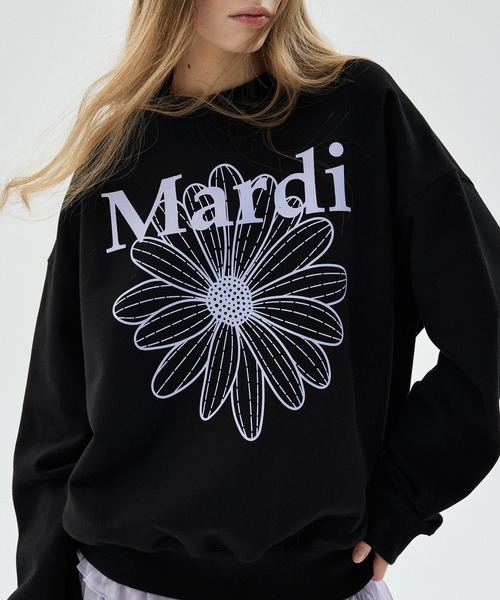 SWEATSHIRT FLOWERMARDI スウェットシャツ フラワーマルディ SWEATSHIRT FLOWERMARDI / スウェットシャツ フラワーマルディ