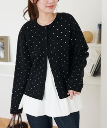 【WEB限定】ドットカーディガン
