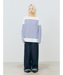 MARMARMAR パネルボーダープルオーバー
