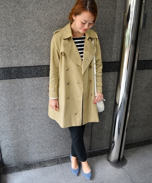 SHIPS（シップス）の「【レイン対応】ポインテッドパンプス 5.5cmヒール◇（パンプス・レディース・グレイッシュブルー/ベージュ/ブラック/スモークピンク/ネイビー/オリーブ/ピンク・40/25/45/30/35）」の9枚目の写真