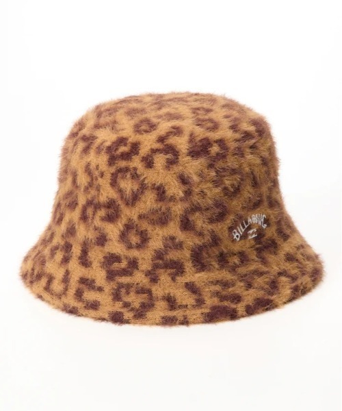 BILLABONG(ビラボン)の「BILLABONG/ビラボン ハット MOHAIR BUCKET HAT BF014-906(ハット・レディース・スミクロ/レオパード・FREE)」の2枚目の写真