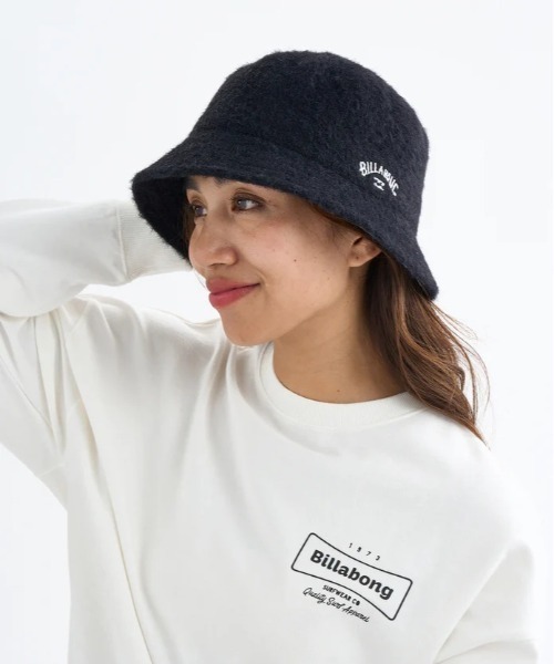 BILLABONG(ビラボン)の「BILLABONG/ビラボン ハット MOHAIR BUCKET HAT BF014-906(ハット・レディース・スミクロ/レオパード・FREE)」の5枚目の写真