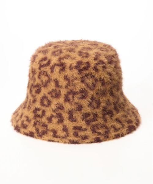BILLABONG(ビラボン)の「BILLABONG/ビラボン ハット MOHAIR BUCKET HAT BF014-906(ハット・レディース・スミクロ/レオパード・FREE)」の12枚目の写真