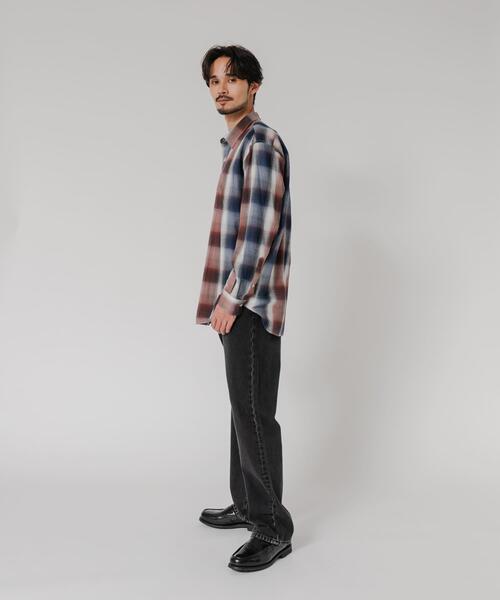 OUTDOOR EXCHANGE（アウトドアエクスチェンジ）の「『別注』OUTDOOR EXCHANGE×URBAN RESEARCH　シャギーチェックシャツ（シャツ/ブラウス・メンズ・その他1/その他2・MEDIUM/LARGE）」の8枚目の写真