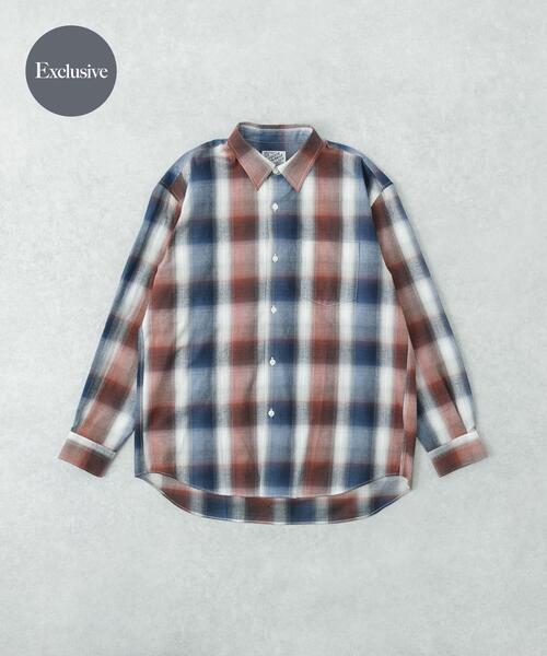 OUTDOOR EXCHANGE（アウトドアエクスチェンジ）の「『別注』OUTDOOR EXCHANGE×URBAN RESEARCH　シャギーチェックシャツ（シャツ/ブラウス・メンズ・その他1/その他2・MEDIUM/LARGE）」の9枚目の写真