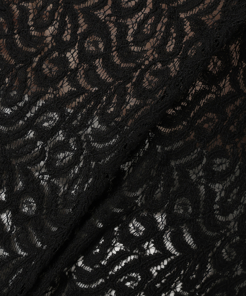 IENA(イエナ)の「リーフレース ボトルネックプルオーバー(Tシャツ/カットソー・レディース・アイボリー/ブラック・FREE)」の16枚目の写真