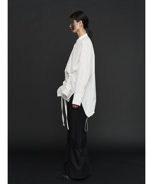 HEM GATHER SH ヘムギャザーシャツ HEM GATHER SH / ヘムギャザーシャツ