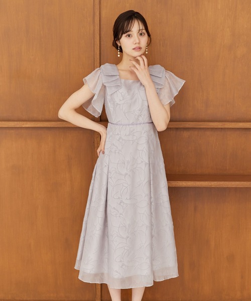 tocco closet（トッコ クローゼット）の「リボンラッフルスリーブ