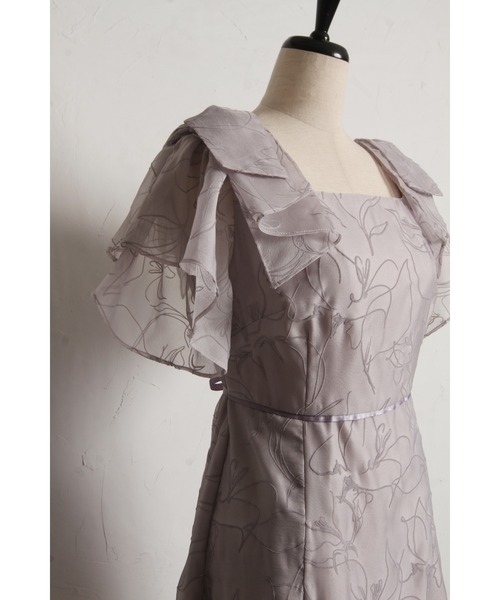 tocco closet（トッコ クローゼット）の「リボンラッフルスリーブ