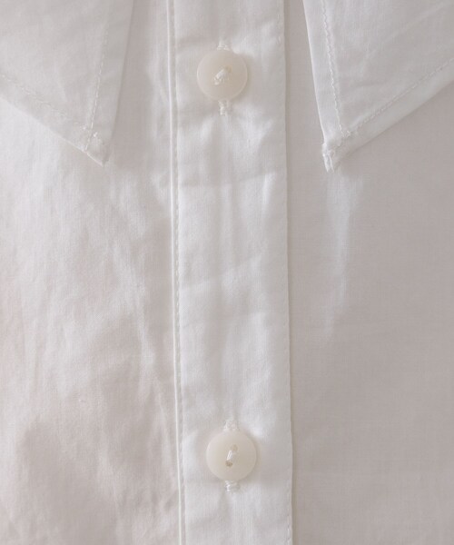 OPAQUE.CLIP（オペークドットクリップ）の「ラッフルフリルブラウス【洗濯機OK】（シャツ/ブラウス・レディース・ホワイト/ブラック/イエロー系その他・00）」の7枚目の写真