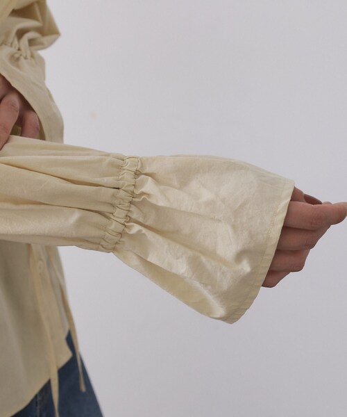 OPAQUE.CLIP（オペークドットクリップ）の「ラッフルフリルブラウス【洗濯機OK】（シャツ/ブラウス・レディース・ホワイト/ブラック/イエロー系その他・00）」の21枚目の写真