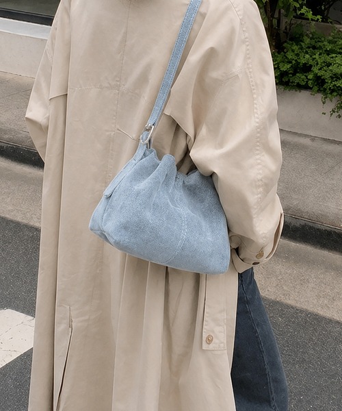 Chiina(チーナ)の「Chiina / がまぐちギャザーハンドバッグ(ハンドバッグ・レディース・レッド/ブラウン/ブラック/ライトブルー/ホワイト・FREE)」の21枚目の写真