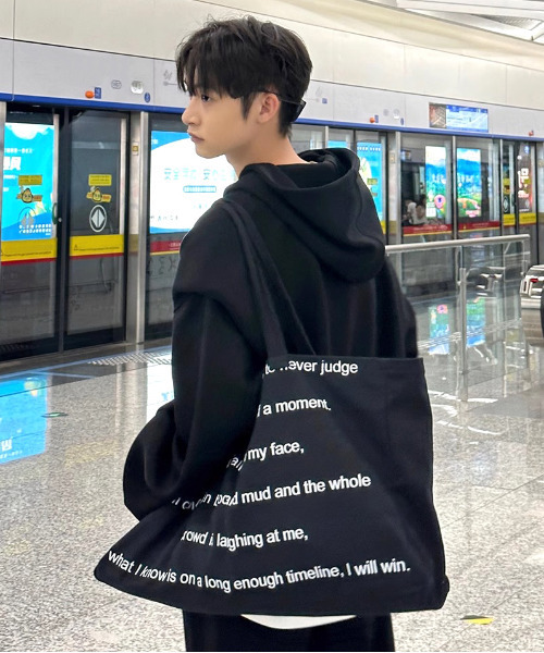 neos（ネオス）の「【neos】ショート丈 ルーズシルエット バルーンスリーブ ジップアップ スウェット パーカー（パーカー・メンズ・グレー/ブラック・MEDIUM/LARGE/X-LARGE）」の3枚目の写真