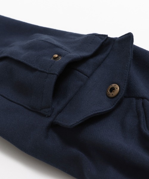 chil2(チルツー)の「裏毛カーゴパンツ(スウェットパンツ・キッズ・ブラック/カーキ/ブラウン/ネイビー・100cm/110cm/120cm/130cm/140cm/150cm)」の10枚目の写真