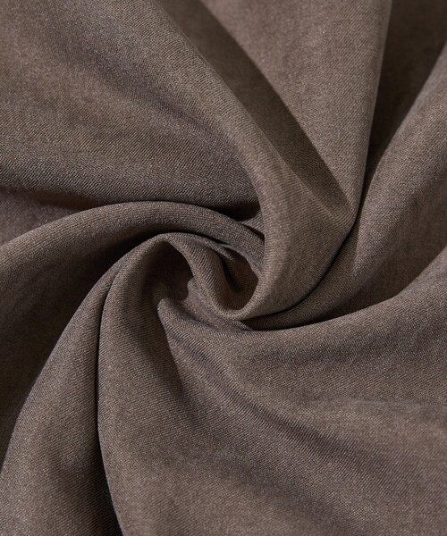 ABAHOUSE(アバハウス)の「スエードタッチ オーバーサイズ レギュラーカラーシャツ(シャツ/ブラウス・メンズ・ダークブラウン/ネイビー/ライトブルー/アイボリー・48/46)」の14枚目の写真