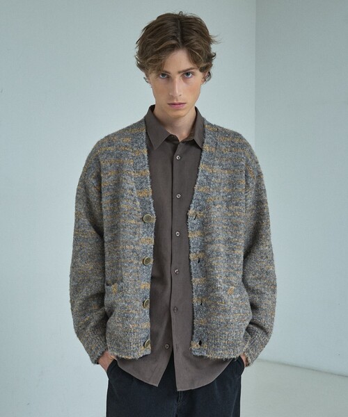 ABAHOUSE(アバハウス)の「スエードタッチ オーバーサイズ レギュラーカラーシャツ(シャツ/ブラウス・メンズ・ダークブラウン/ネイビー/ライトブルー/アイボリー・48/46)」の20枚目の写真