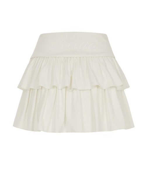 HANGRY&ANGRY　ミニレイヤードフリルスカート HANGRY&ANGRY ミニレイヤードフリルスカート