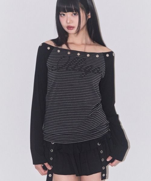 ILLIGO(イリゴ)の「【日本未発売/WEB限定】ILLIGO(イリゴ)/レイヤード フリル ティアード ミニスカート(インナーパンツ付き)CANCAN LAYERED LIP SKIRT(スカート・レディース・ブラック/ホワイト/ライトグレー・M)」の10枚目の写真