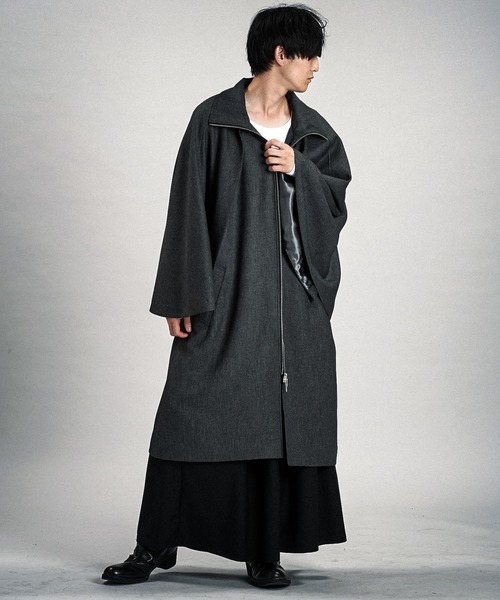 BALMAIN ブラック インバネスコート prasthana.インバネスコート | 2542 | ALTRA