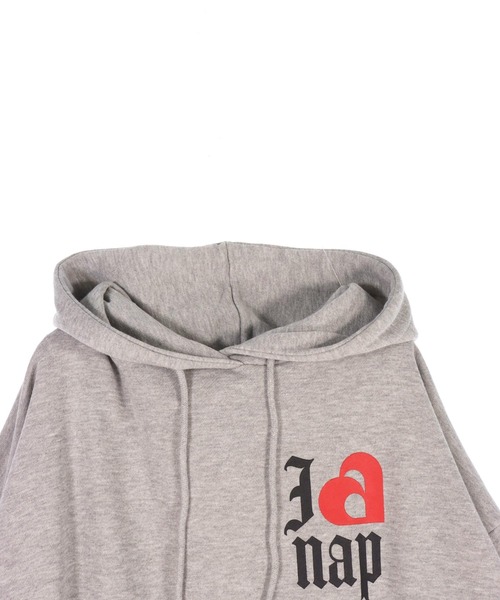 ANAP（アナップ）の「I LOVE anap プリント スウェット パーカー（スウェット・レディース・ブラック/グレー/ライトイエロー・F）」の21枚目の写真