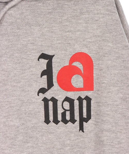 ANAP（アナップ）の「I LOVE anap プリント スウェット パーカー（スウェット・レディース・ブラック/グレー/ライトイエロー・F）」の22枚目の写真