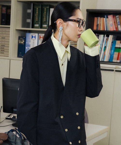 NON TOKYO（ノントーキョー）の「FRINGE PEARL EARRING（イヤリング・レディース・イエロー/ピンク/ブルー・FREE）」の8枚目の写真