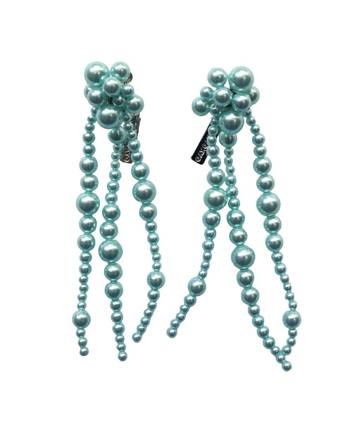 NON TOKYO（ノントーキョー）の「FRINGE PEARL EARRING（イヤリング・レディース・イエロー/ピンク/ブルー・FREE）」の6枚目の写真