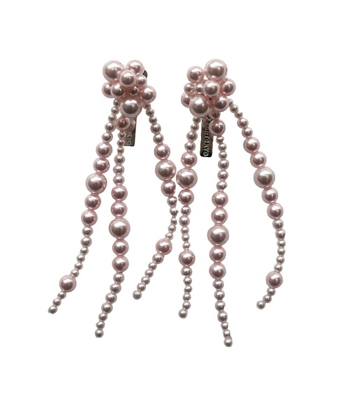 NON TOKYO（ノントーキョー）の「FRINGE PEARL EARRING（イヤリング・レディース・イエロー/ピンク/ブルー・FREE）」の14枚目の写真