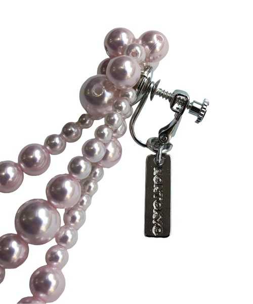 NON TOKYO（ノントーキョー）の「FRINGE PEARL EARRING（イヤリング・レディース・イエロー/ピンク/ブルー・FREE）」の10枚目の写真