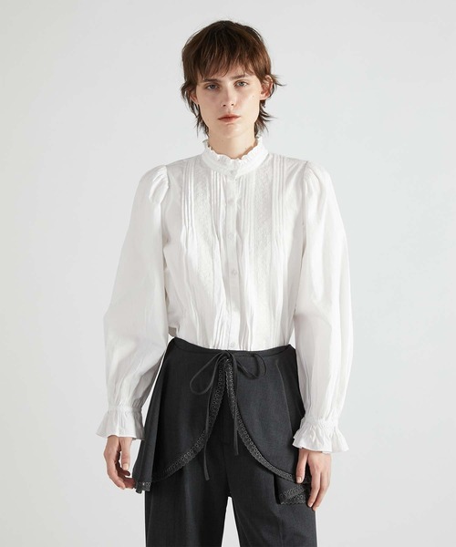 新品crinkle crinkle crinkle:リビルド ネクト ブラウス crinkle crinkle crinkle（クリンクルクリンクルクリンクル）の