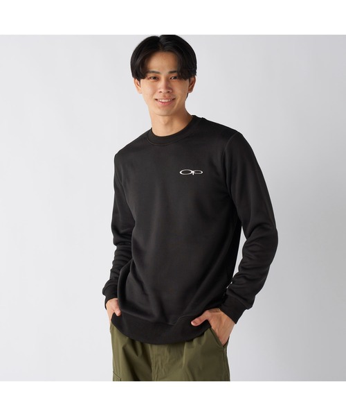 Ocean Pacific（オーシャンパシフィック）の「Ocean Pacific オーシャンパシフィック 軽量 裏起毛 クルーネック スウェット トレーナー（スウェット・メンズ・ネイビー/ブラック/杢グレー・M/LL/L）」の2枚目の写真