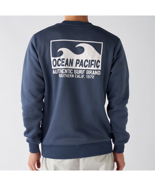 Ocean Pacific（オーシャンパシフィック）の「Ocean Pacific オーシャンパシフィック 軽量 裏起毛 クルーネック スウェット トレーナー（スウェット・メンズ・ネイビー/ブラック/杢グレー・M/LL/L）」の20枚目の写真