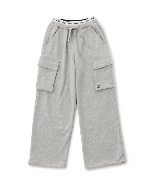 algy（アルジー）の「スウェットゆるカーゴ（カーゴパンツ・キッズ・ブラック/アイボリー/グレー・XX-SMALL/X-SMALL/MEDIUM/SMALL）」の14枚目の写真