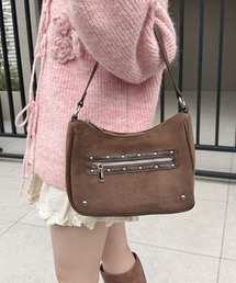 スエードス2wayスタッズBAG