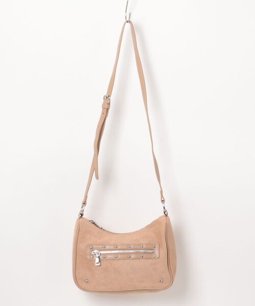 frunco(フランコ)の「スエードス2wayスタッズBAG(ショルダーバッグ・レディース・ブラウン系その他/ブラウン/ベージュ・FREE)」の4枚目の写真