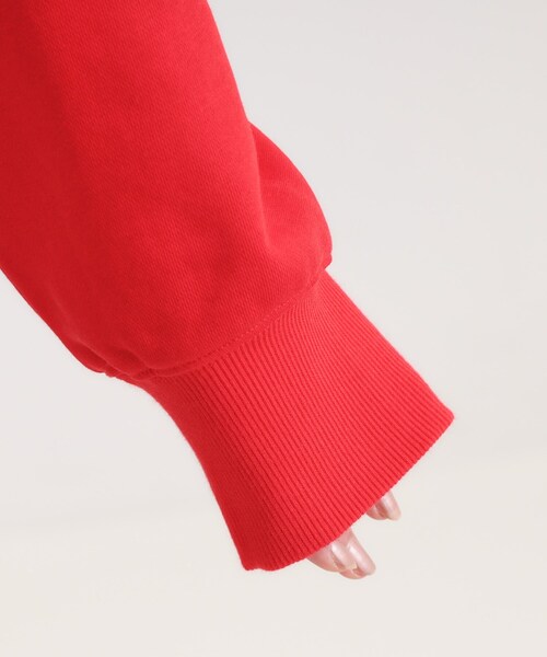 Cutie Blonde(キューティーブロンド)の「【なめらかタッチ/洗濯機可】スキッパーポロスウェット(スウェット・レディース・ワインレッド/ブラック/アイボリー・00)」の21枚目の写真