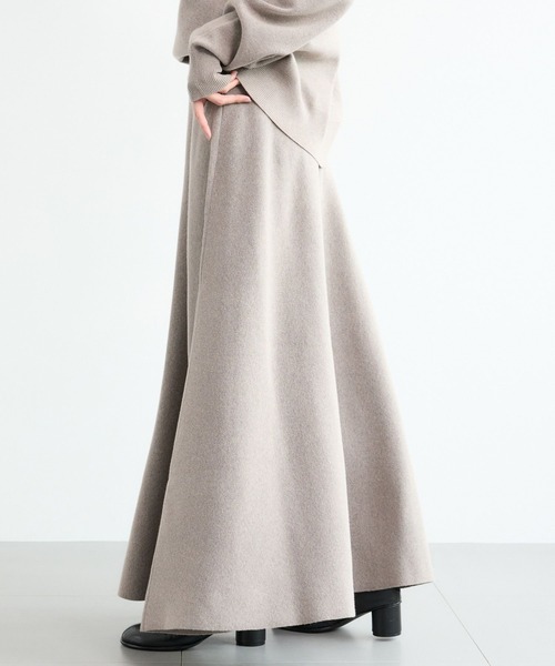 BARNYARDSTORM（バンヤードストーム）の「BARNYARDSTORM / 総針フレアスカート【WEB限定】（スカート・レディース・グレー/ブラック/ブラウン/ホワイト系その他・FREE）」の16枚目の写真