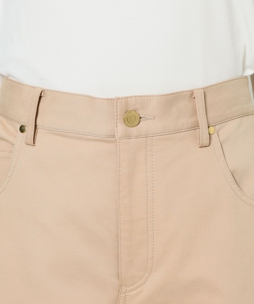 BARNYARDSTORM（バンヤードストーム）の「BARNYARDSTORM / ウォームストレッチチノパンツ / マシンウォッシャブル（チノパンツ・レディース・ブラウン/ベージュ・S/M）」の22枚目の写真