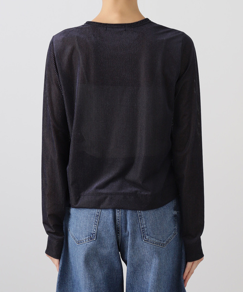 JOURNAL STANDARD（ジャーナルスタンダード）の「ハリヌキベロアカーディガン（カーディガン/ボレロ・レディース・ピンク/ボルドー/ネイビー・FREE）」の19枚目の写真