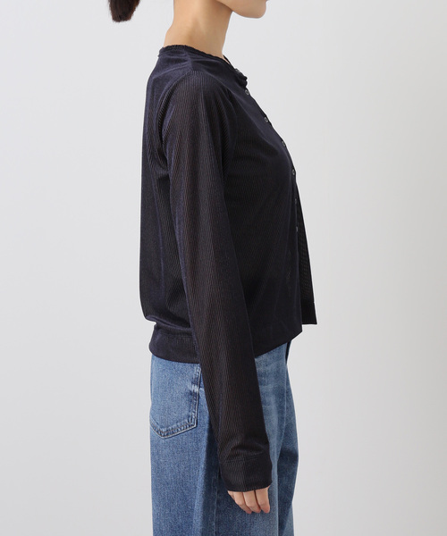 JOURNAL STANDARD（ジャーナルスタンダード）の「ハリヌキベロアカーディガン（カーディガン/ボレロ・レディース・ピンク/ボルドー/ネイビー・FREE）」の20枚目の写真