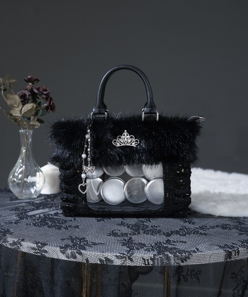 ファーツイード姫痛バ（ショルダーバッグ）｜Pal elfy（パルエルフィー