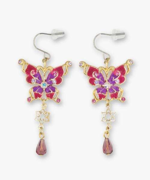 蝶モチーフ ピアス（ピアス（両耳用））｜ANNA SUI（アナスイ）の
