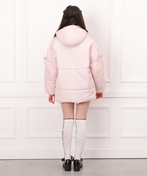 PINKHUNT ピンクハント リボン中綿アウター 0803K（ダウンジャケット