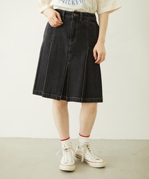 MILKFED. | PLEATED DENIM SKIRT(デニムスカート)