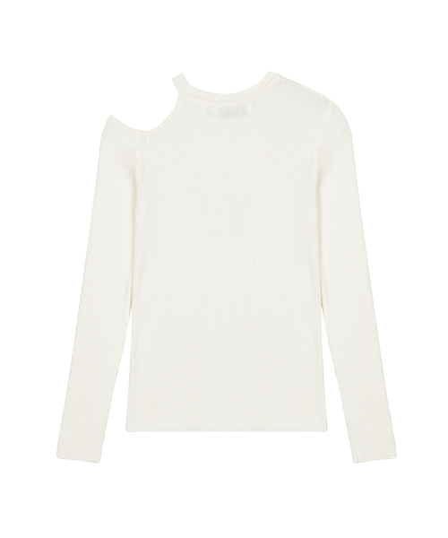 NICK&NICOLE（ニックアンドニコール）の「CUT OUT BUTTERFLY KNIT_CREAM（ニット/セーター・レディース・その他・FREE）」の6枚目の写真